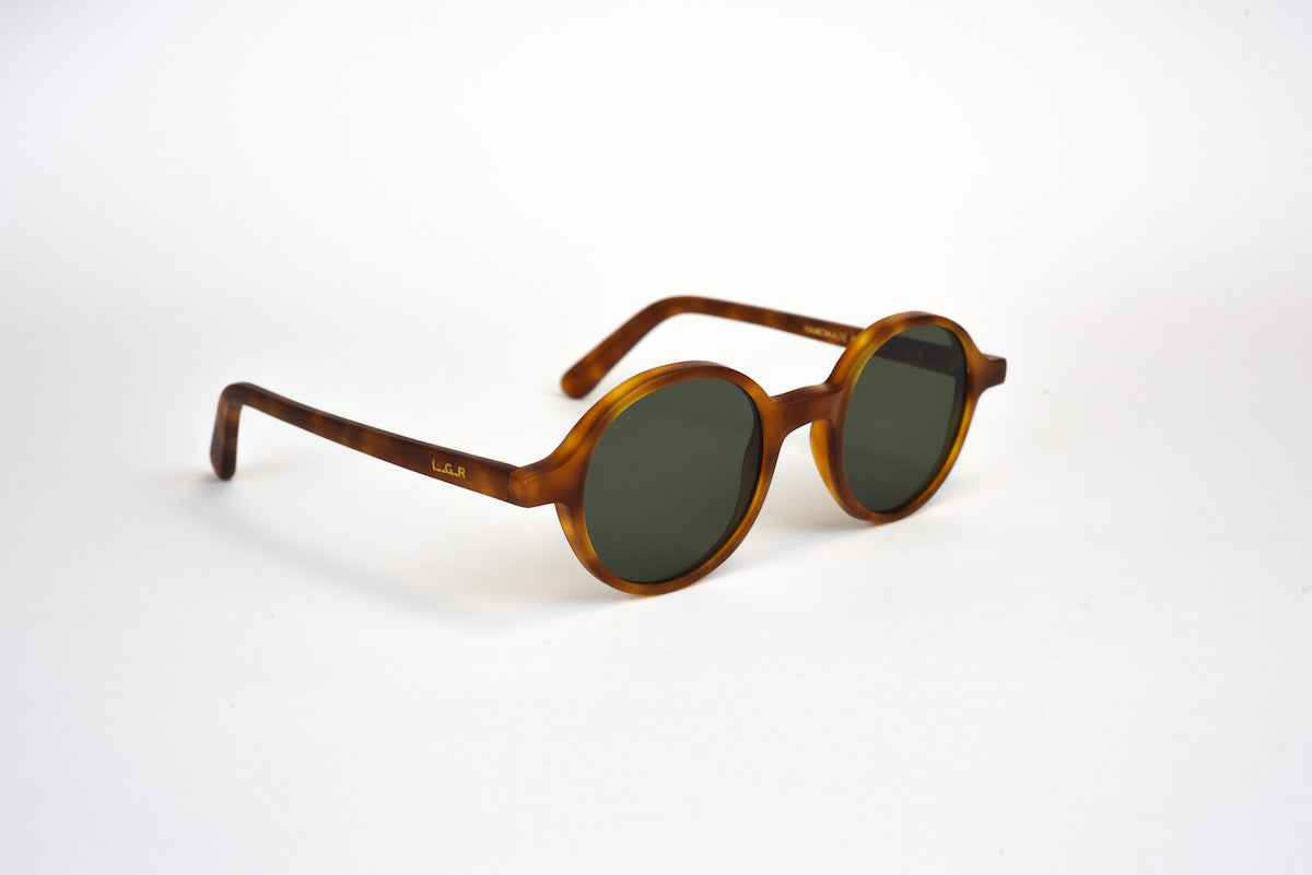 L.G.R Reunion Matte Amber Tortoise Shell - Eye Club UK