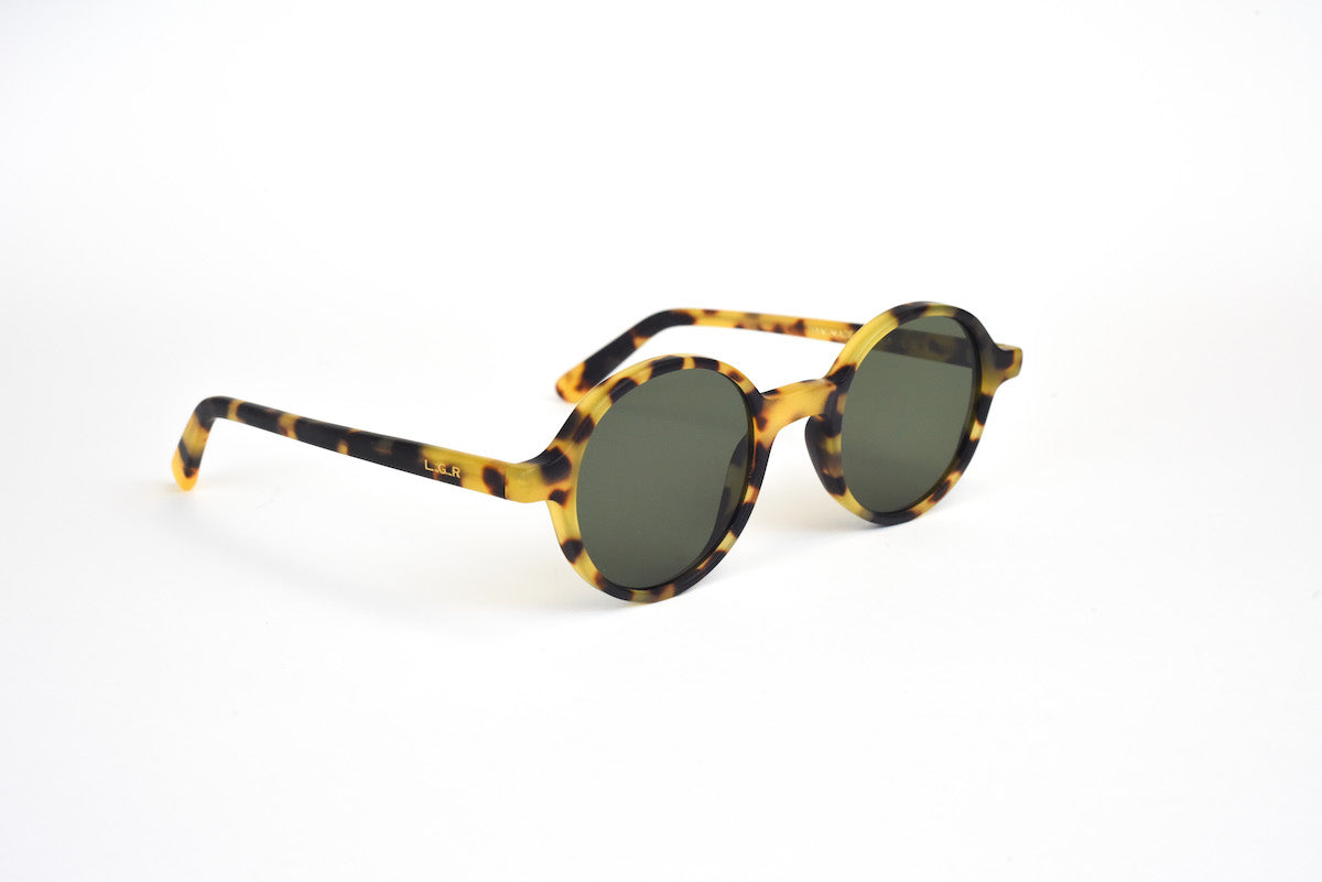 L.G.R Reunion Matte Amber Tortoise Shell - Eye Club UK