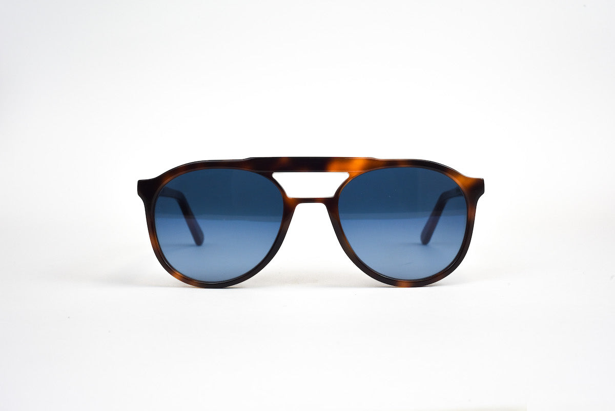 L.G.R Pilot Havana Maculato - Eye Club UK