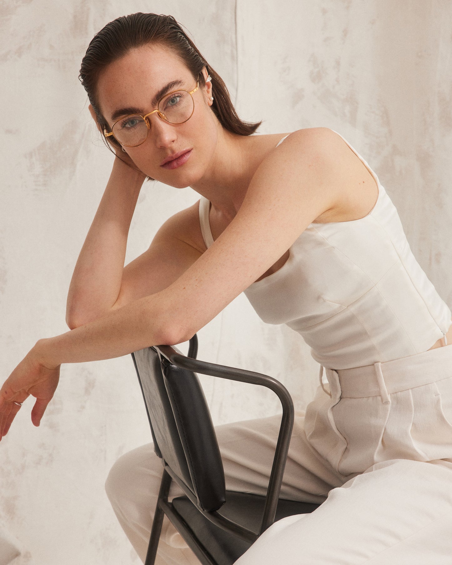 Lunetterie Generale Cafe Racer Gold - Eye Club UK