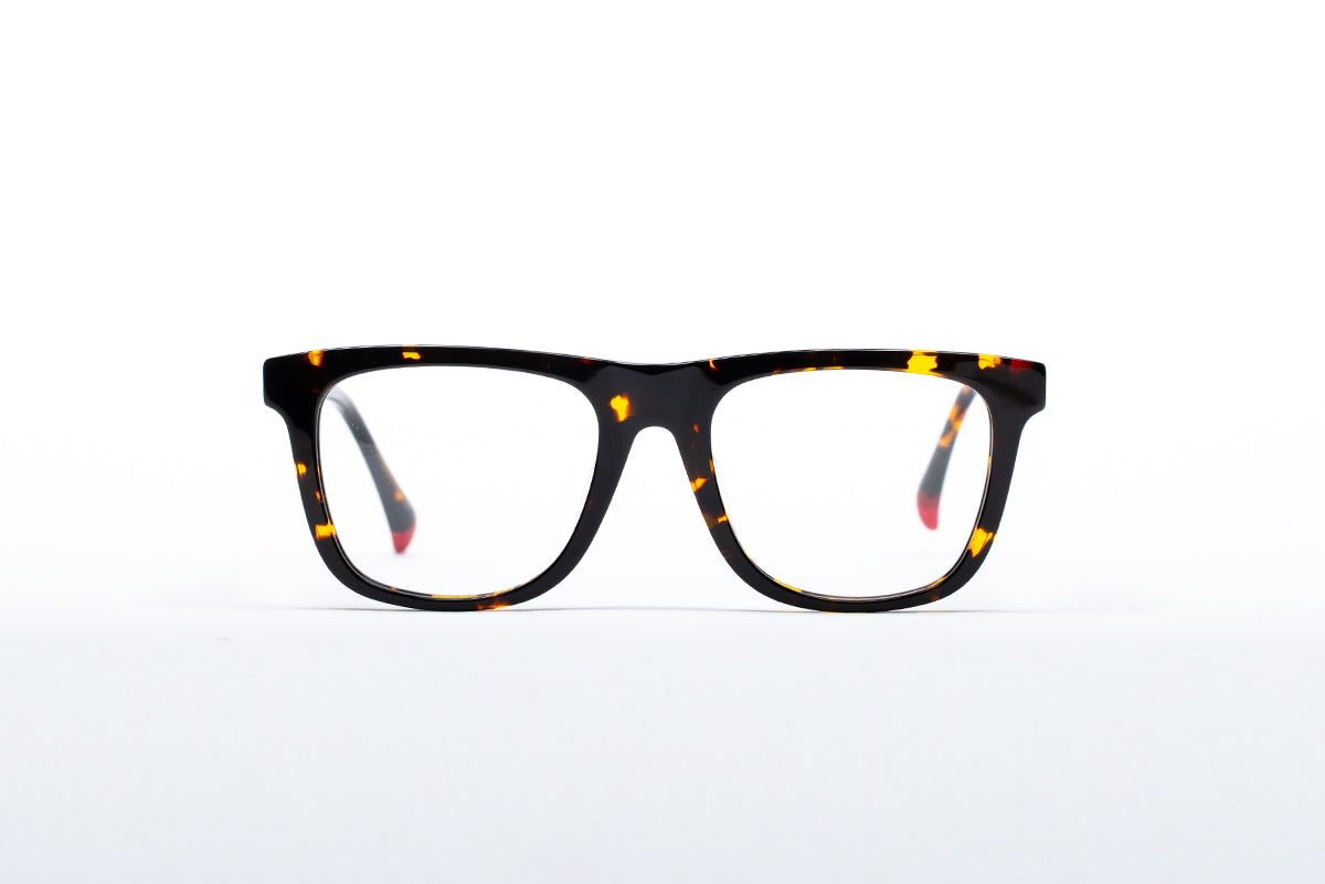 Bedford - Dark Havana Tortoise Shell / Red