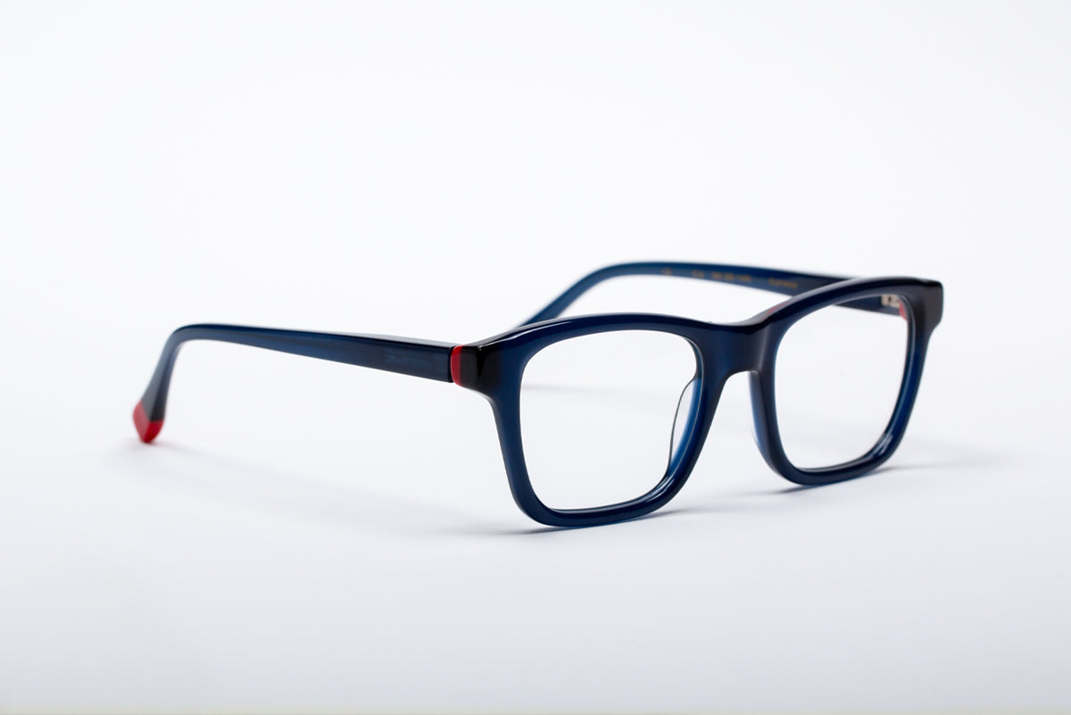 Conway - Navy Blue / Red