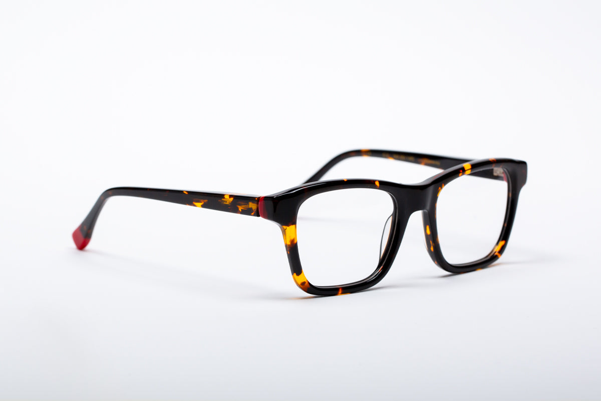 Conway - Dark Tortoise Shell / Red