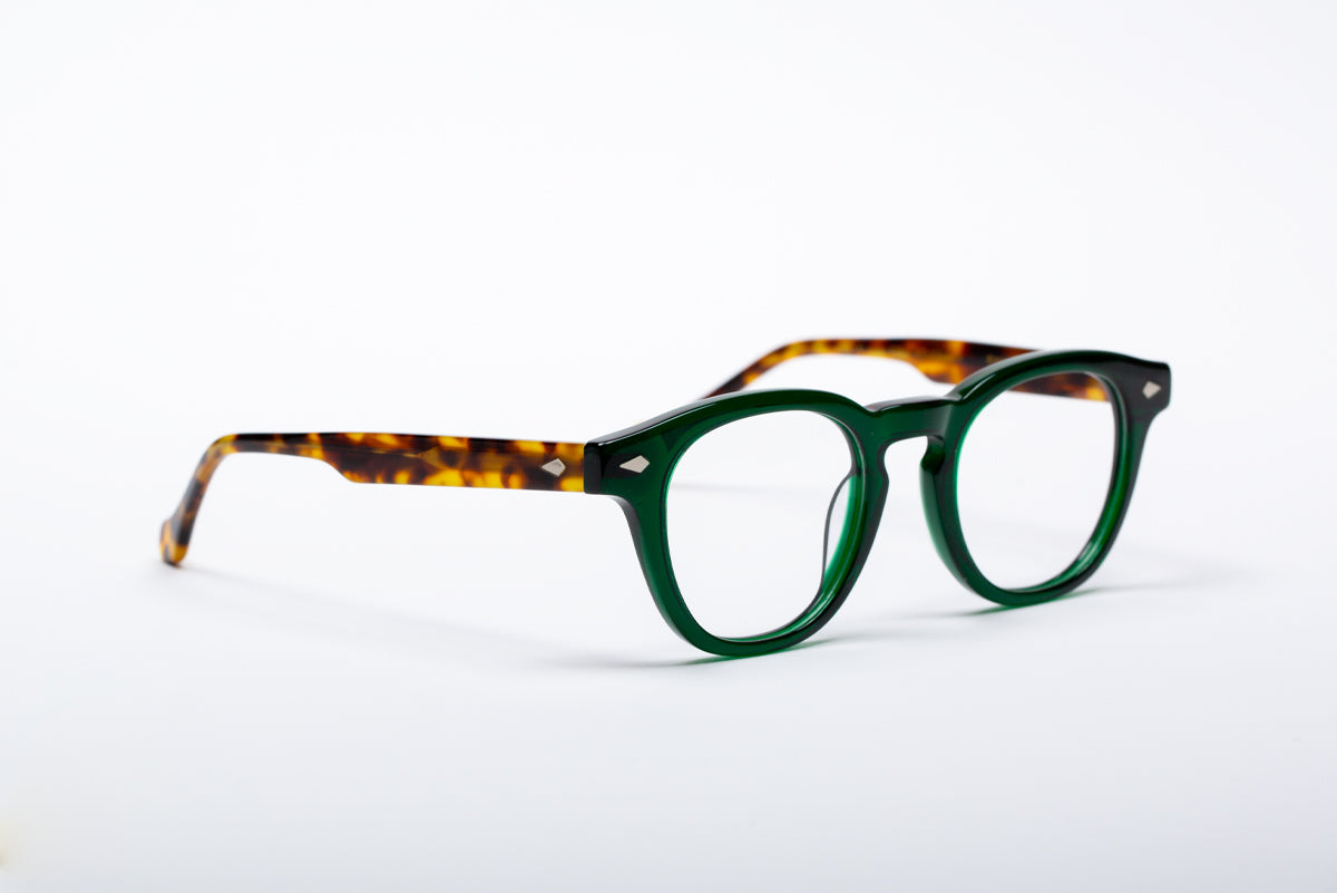 Emerson - Emerald Green / Tortoise Shell