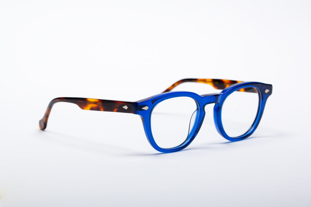 Emerson - Royal Blue / Tortoise Shell
