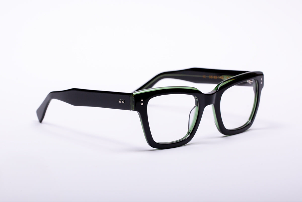 Falk - Black / Emerald Green