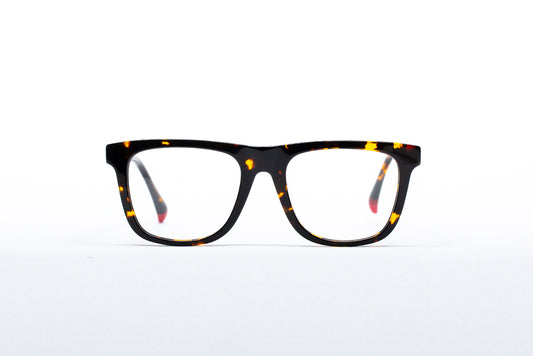 Bedford - Dark Havana Tortoise Shell / Red